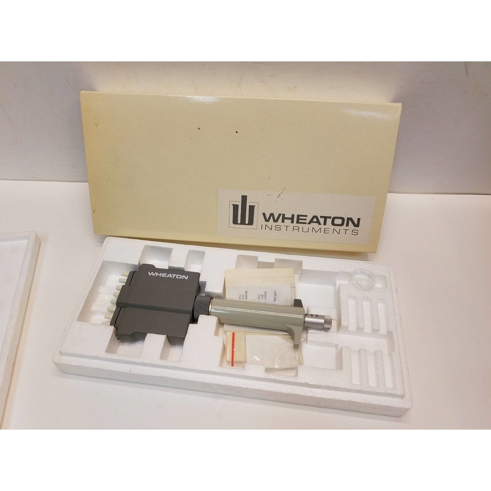 Wheaton Acura 851 50-200uL 8-Channel Laboratory Pipette Unit Module in box